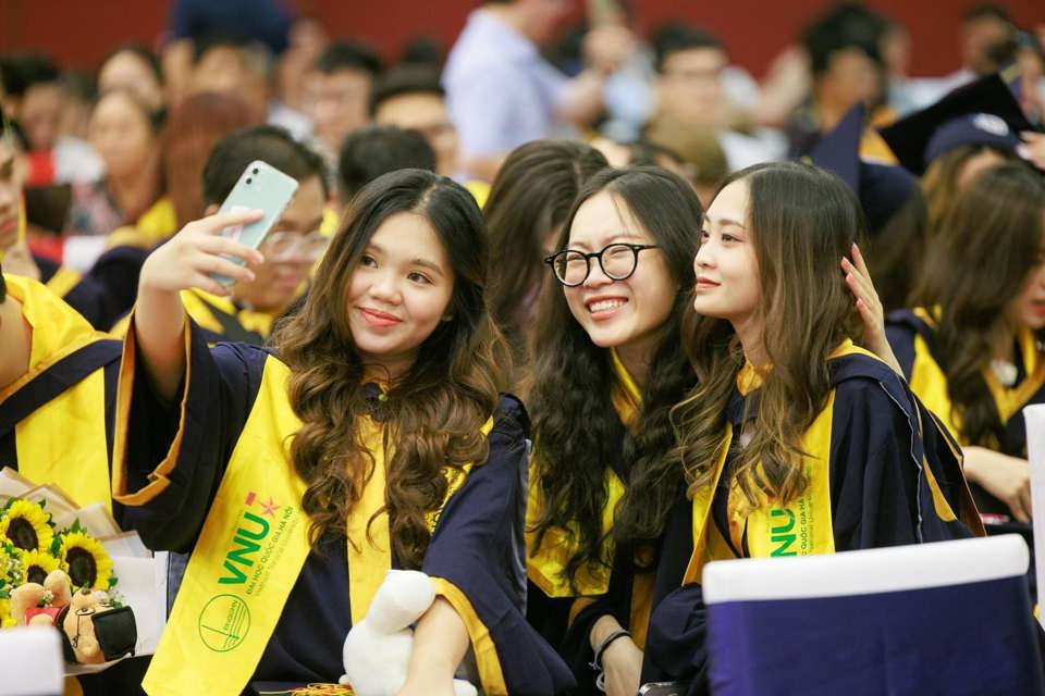 Sinh viên ĐH Quốc gia Hà Nội (Ảnh: VNU)