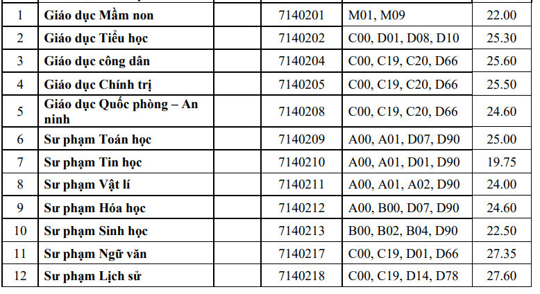 Điểm chuẩn ngành Sư phạm Lịch sử gây bất ngờ trong khối đào tạo giáo viên - Ảnh 10