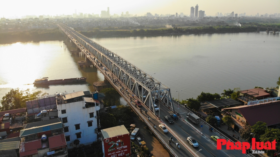 Chiêm ngưỡng những cây cầu bắc qua sông Hồng ở Hà Nội - Ảnh 15