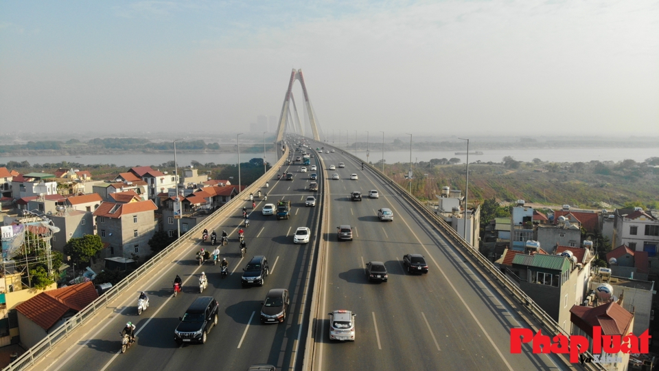 Chiêm ngưỡng những cây cầu bắc qua sông Hồng ở Hà Nội - Ảnh 7