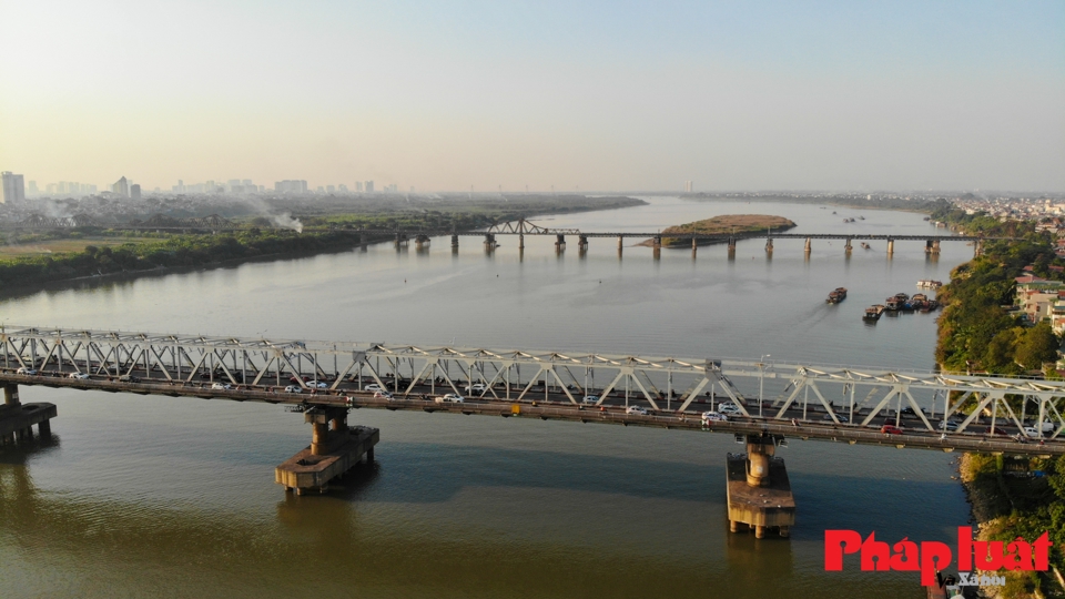 Chiêm ngưỡng những cây cầu bắc qua sông Hồng ở Hà Nội - Ảnh 14