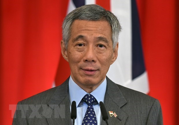 Thủ tướng Singapore L&yacute; Hiển Long. (Nguồn: AFP/TTXVN) &nbsp;