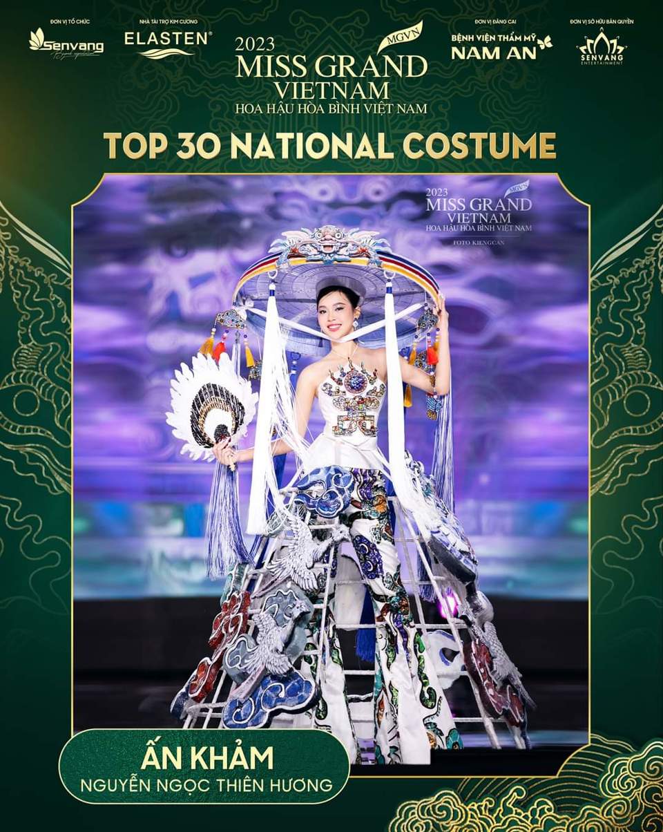 Top 30 trang phục dân tộc đẹp nhất Hoa hậu Hòa bình Việt Nam 2023 - Ảnh 22