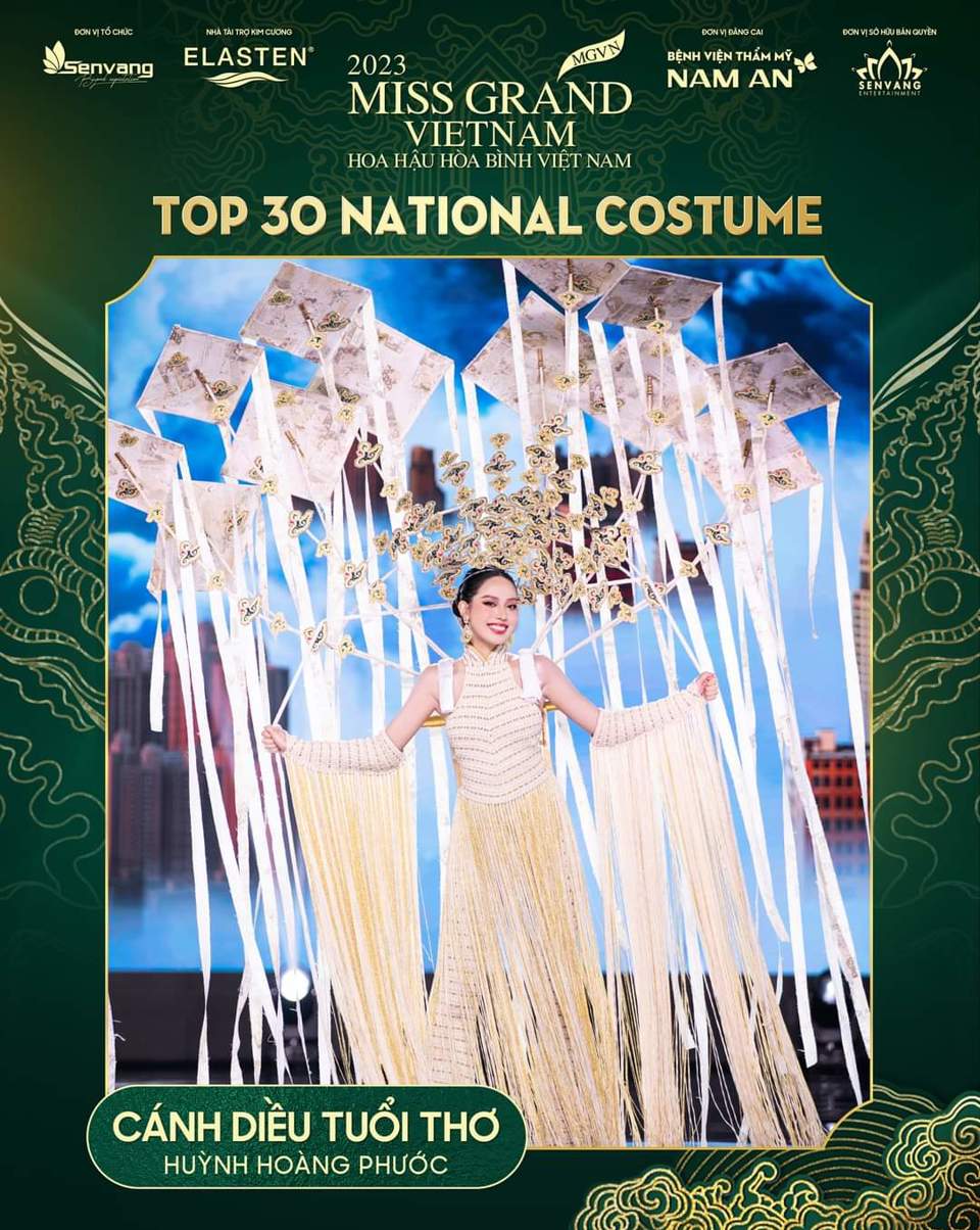 Top 30 trang phục dân tộc đẹp nhất Hoa hậu Hòa bình Việt Nam 2023 - Ảnh 16