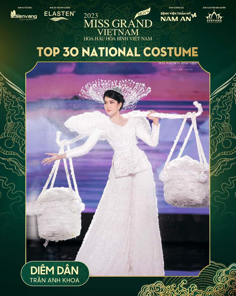 Top 30 trang phục dân tộc đẹp nhất Hoa hậu Hòa bình Việt Nam 2023 - Ảnh 18