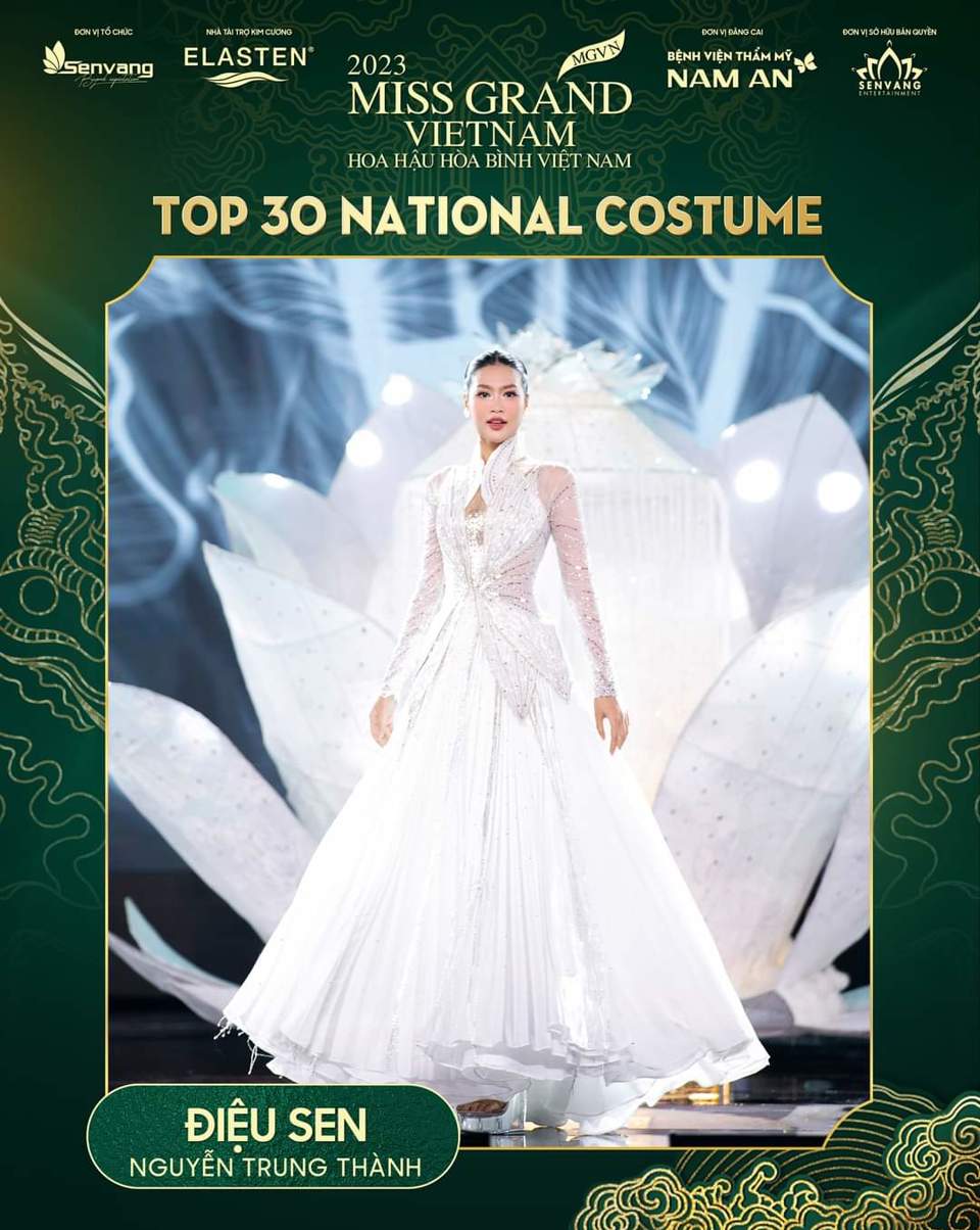 Top 30 trang phục dân tộc đẹp nhất Hoa hậu Hòa bình Việt Nam 2023 - Ảnh 19