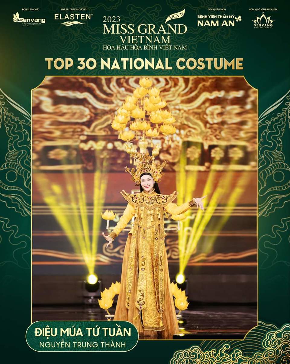 Top 30 trang phục dân tộc đẹp nhất Hoa hậu Hòa bình Việt Nam 2023 - Ảnh 20