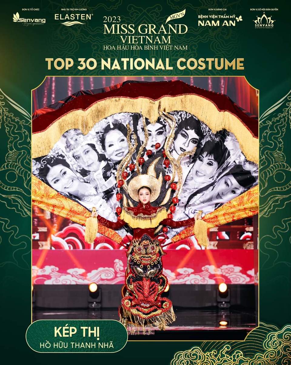 Top 30 trang phục dân tộc đẹp nhất Hoa hậu Hòa bình Việt Nam 2023 - Ảnh 13