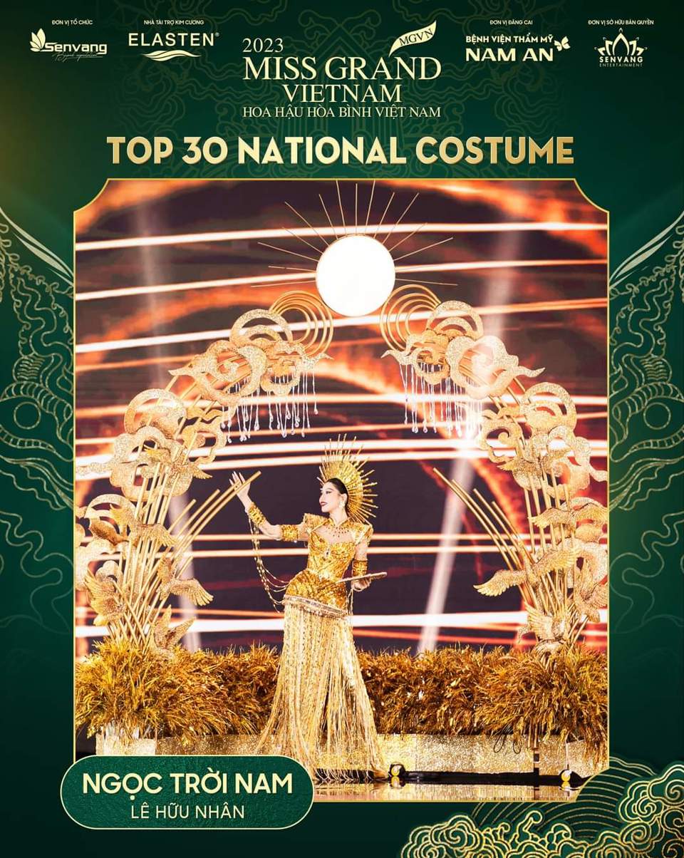 Top 30 trang phục dân tộc đẹp nhất Hoa hậu Hòa bình Việt Nam 2023 - Ảnh 15