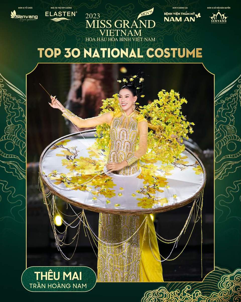 Top 30 trang phục dân tộc đẹp nhất Hoa hậu Hòa bình Việt Nam 2023 - Ảnh 4
