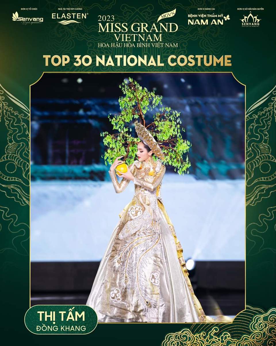 Top 30 trang phục dân tộc đẹp nhất Hoa hậu Hòa bình Việt Nam 2023 - Ảnh 6