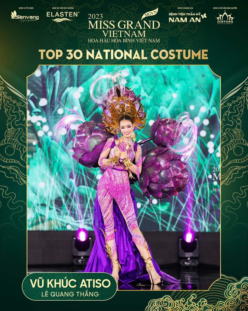 Top 30 trang phục dân tộc đẹp nhất Hoa hậu Hòa bình Việt Nam 2023 - Ảnh 7