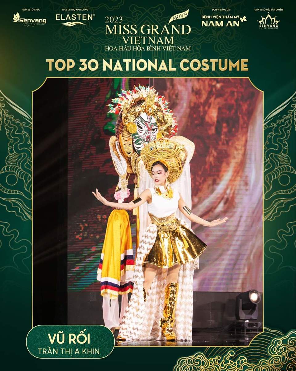 Top 30 trang phục dân tộc đẹp nhất Hoa hậu Hòa bình Việt Nam 2023 - Ảnh 9