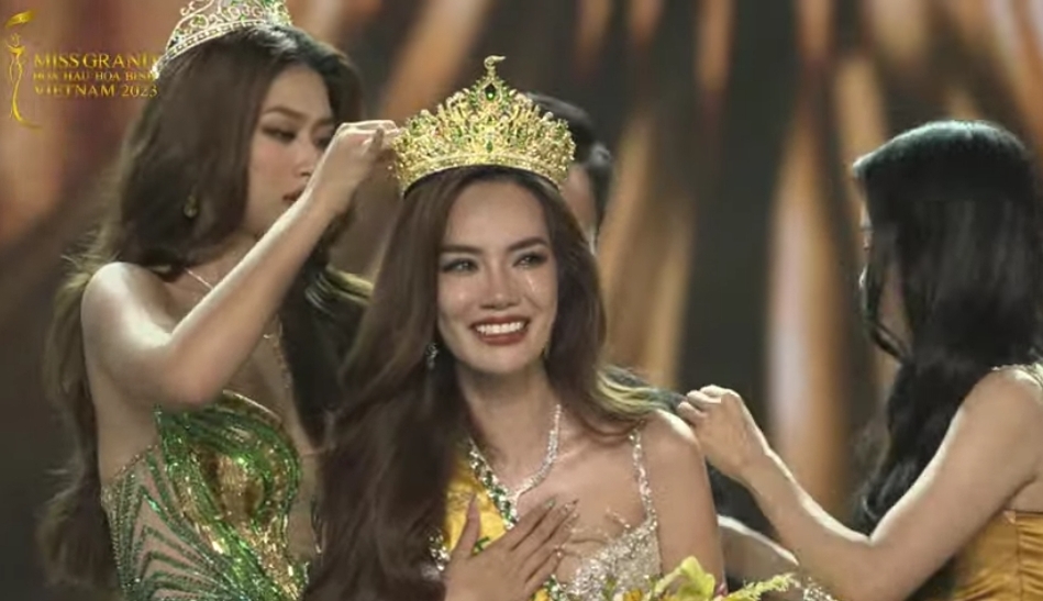 Trực tiếp Chung kết Miss Grand Vietnam - Hoa hậu Hòa bình Việt Nam 2023  - Ảnh 12
