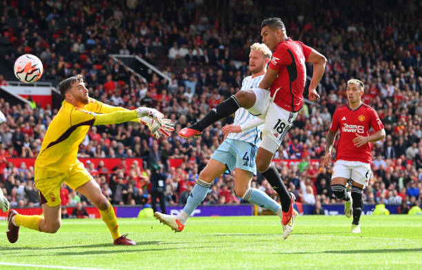 MU c&oacute; chiến thắng ngược d&ograve;ng trước&nbsp;Nottingham Forest. Ảnh: Getty.