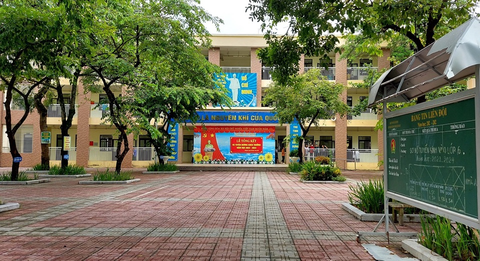 Trường THCS Quảng Bị - nơi đang thiếu 4 gi&aacute;o vi&ecirc;n của c&aacute;c m&ocirc;n học