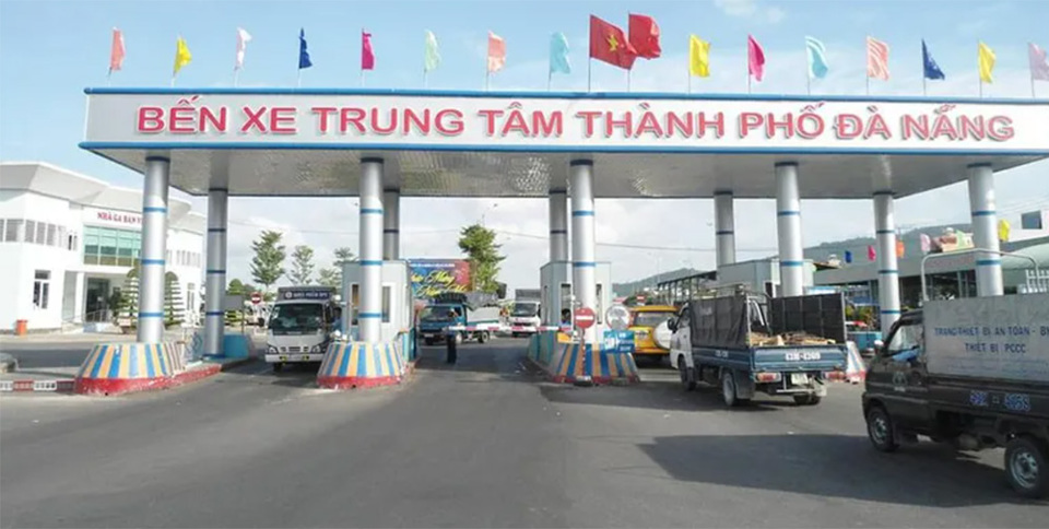 Bến xe trung t&acirc;m TP Đ&agrave; Nẵng.