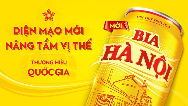 Bia H&agrave; Nội ra mắt nhận diện thương hiệu mới