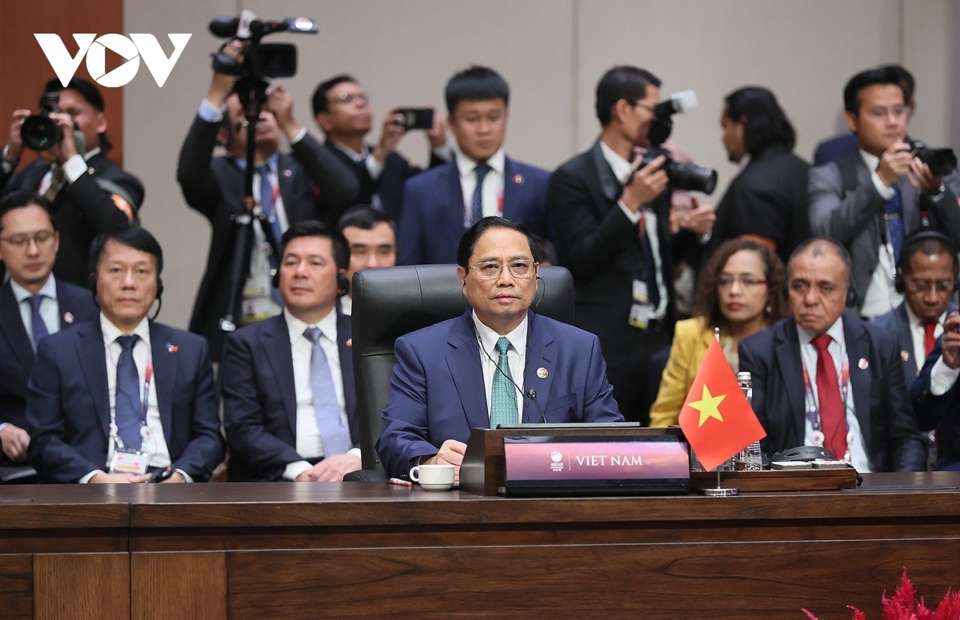 Thủ tướng Phạm Minh Ch&iacute;nh tại&nbsp;Hội nghị Cấp cao ASEAN-Trung Quốc lần thứ 26