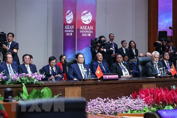 Thủ tướng Phạm Minh Ch&iacute;nh dự Hội nghị Cấp cao ASEAN-Li&ecirc;n hợp quốc lần thứ 13. (Ảnh: Dương Giang/TTXVN) &nbsp;
