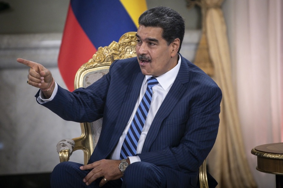 Tổng thống Venezuela Nicolas Maduro. Ảnh: Bloomberg