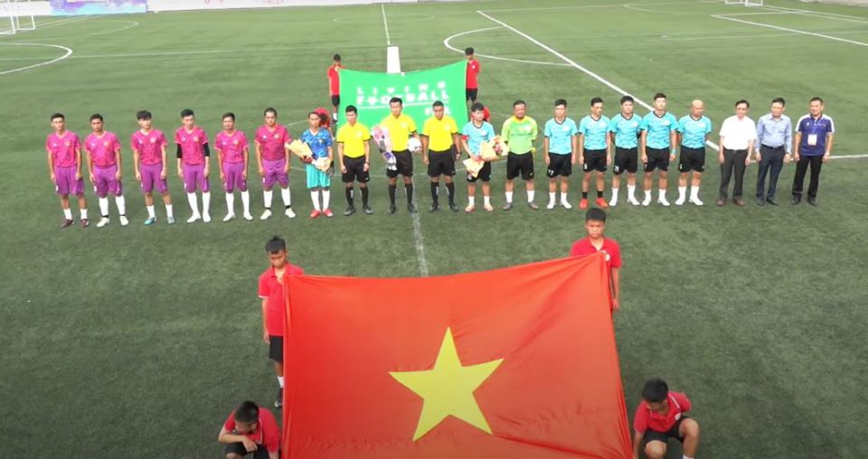 Trận chung kết Giải b&oacute;ng đ&aacute; c&aacute;c cơ quan B&aacute;o ch&iacute; to&agrave;n quốc Press Cup 2023 giữa FC Đ&agrave;i Truyền h&igrave;nh Việt Nam v&agrave; FC Ph&oacute;ng vi&ecirc;n Đời sống X&atilde; hội