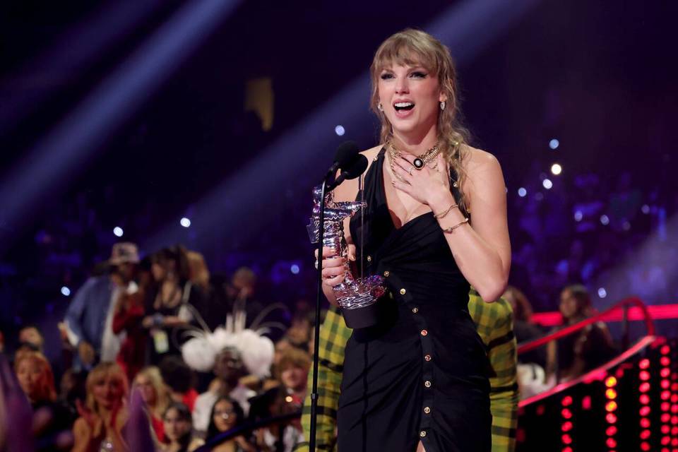 Taylor Swift đại thắng. Ảnh: MTV VMAs