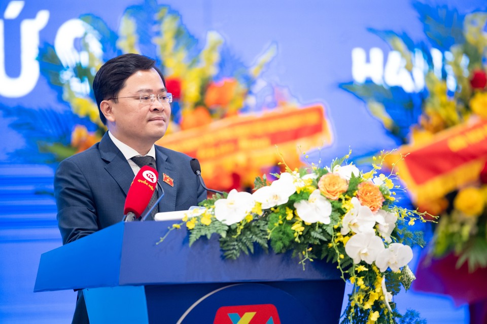Chủ tịch Nh&oacute;m đại biểu Quốc hội trẻ của Quốc hội Việt Nam Nguyễn Anh Tuấn