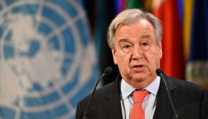 Tổng Thư k&yacute; LHQ Antonio Guterres. Ảnh: Yenisafak