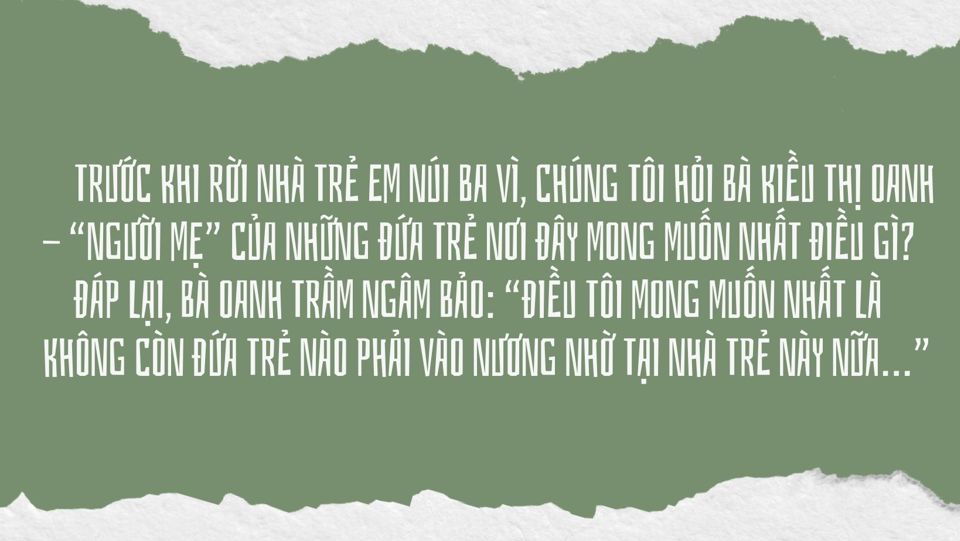 20 năm ươm mầm hạnh phúc ở Nhà trẻ em núi Ba Vì - Ảnh 12