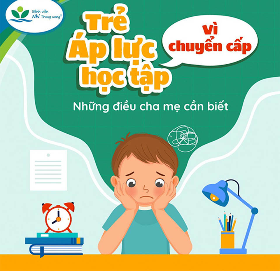 Trẻ áp lực học tập vì chuyển cấp  - Ảnh 1