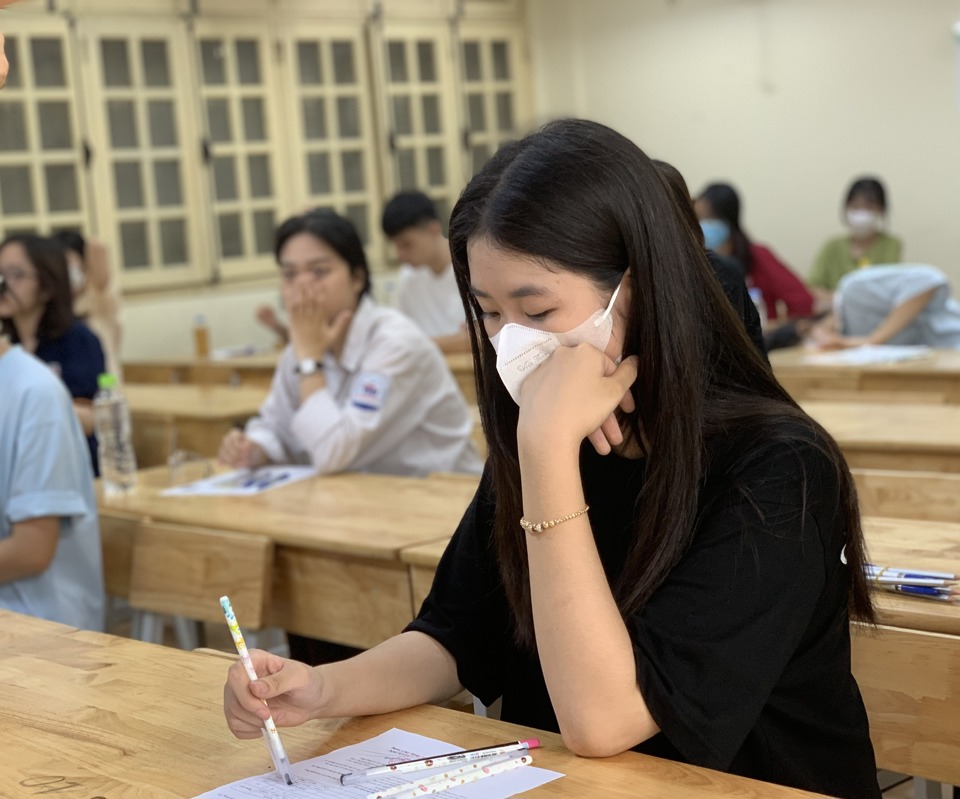 Thí sinh Hà Nội tham dự Kỳ thi tốt nghiệp THPT 2023
