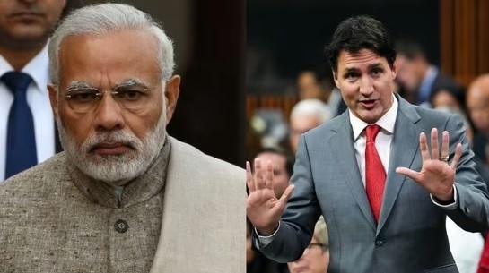 Thủ tướng Ấn Độ Narendra Modi v&agrave; Thủ tướng Canada Justin Trudeau. Nguồn: Hindustantimes &nbsp;