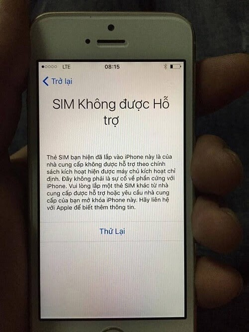 Cách khắc phục tình trạng iPhone không nhận Sim - Ảnh 1