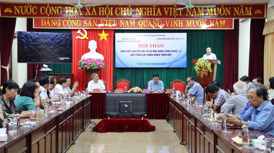 Quang cảnh hội thảo