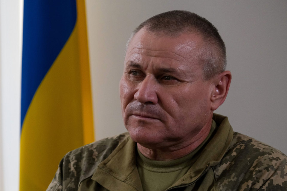 Chỉ huy nh&oacute;m t&aacute;c chiến-chiến lược Tavria của Ukraine, &ocirc;ng Oleksandr Tarnavsky. Ảnh: CNN