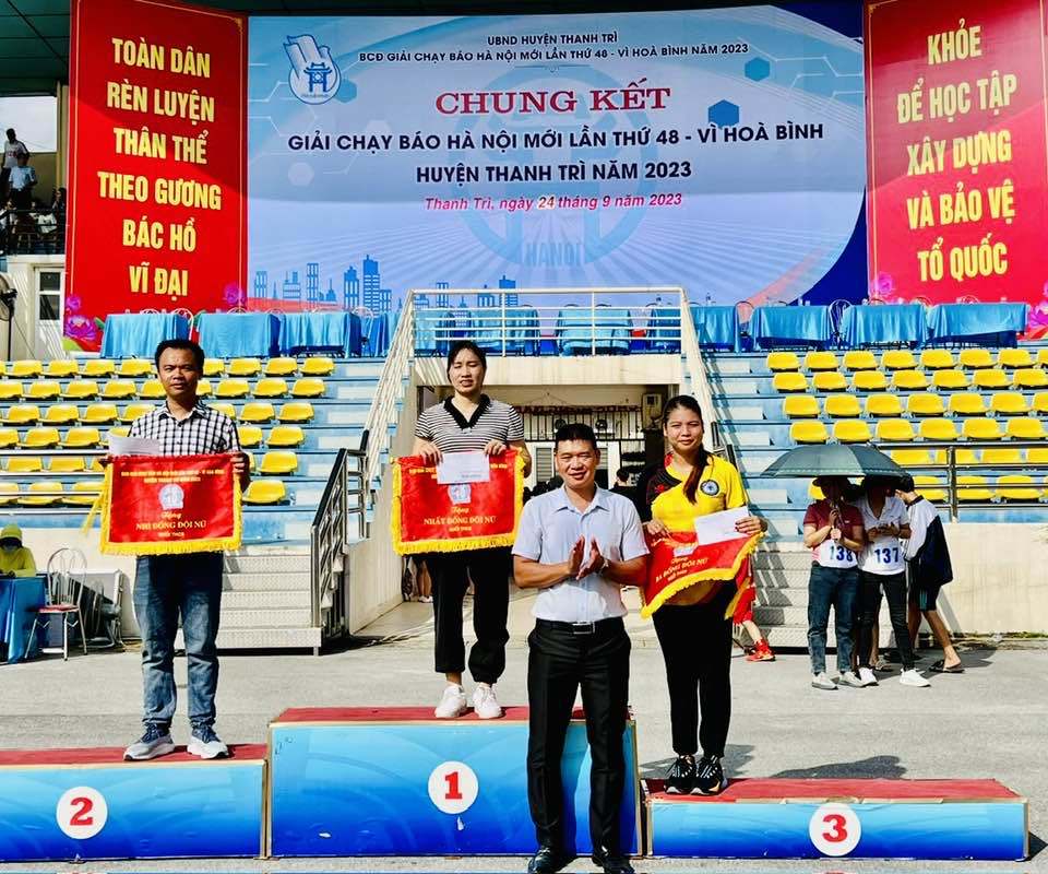 Thanh Trì: Sôi nổi Giải chạy Báo Hànộimới - Vì hòa bình lần thứ 48 - Ảnh 2