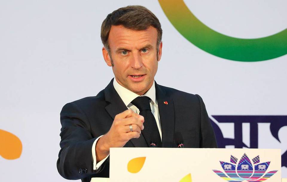Tổng thống Ph&aacute;p Emmanuel Macron. Ảnh: TASS