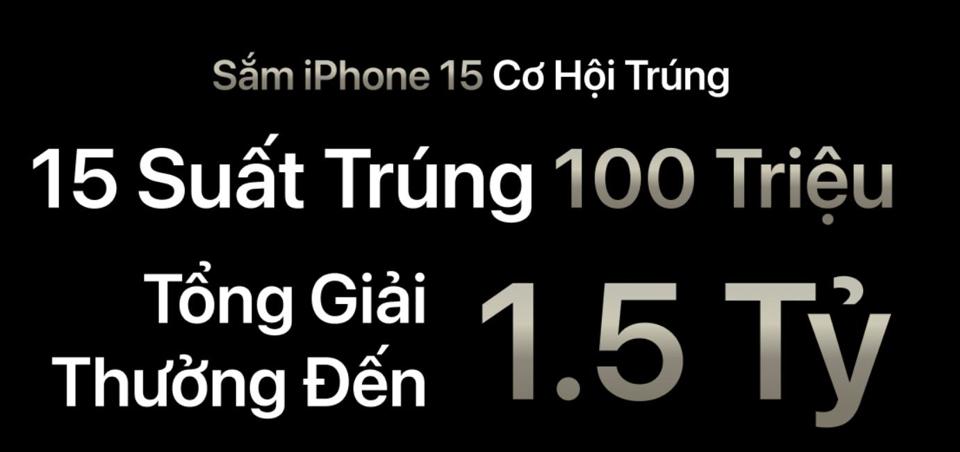 Chương tr&igrave;nh giải thưởng may mắn khủng tại Thế Giới Di Động