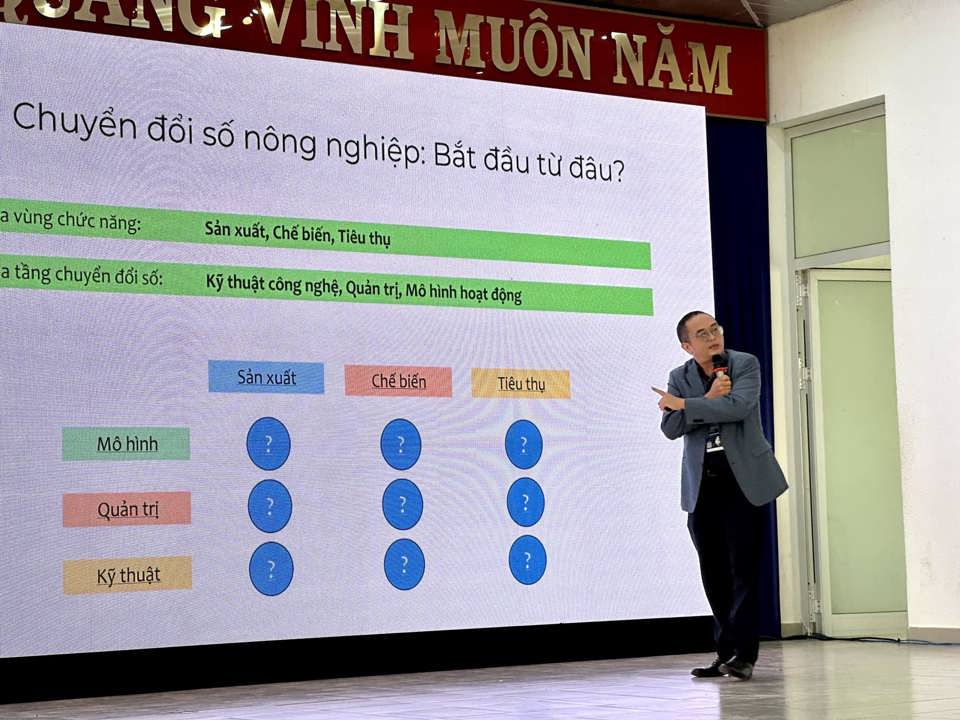 N&ocirc;ng nghiệp l&agrave; một trong những lĩnh vực ưu ti&ecirc;n chuyển đổi số của Quảng Ng&atilde;i.