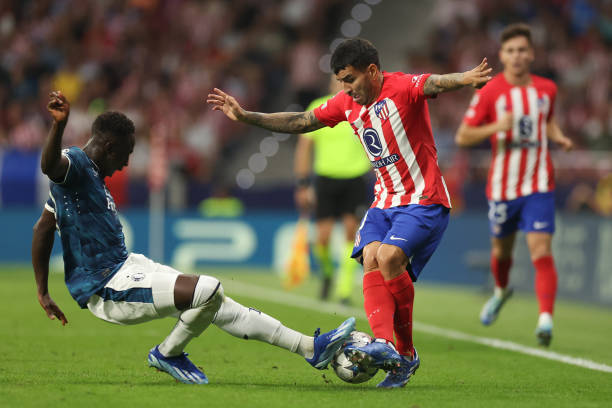 Atletico Madrid&nbsp;thắng nghẹt thở 3-2 trước&nbsp;Feyenoord. Ảnh: Getty.