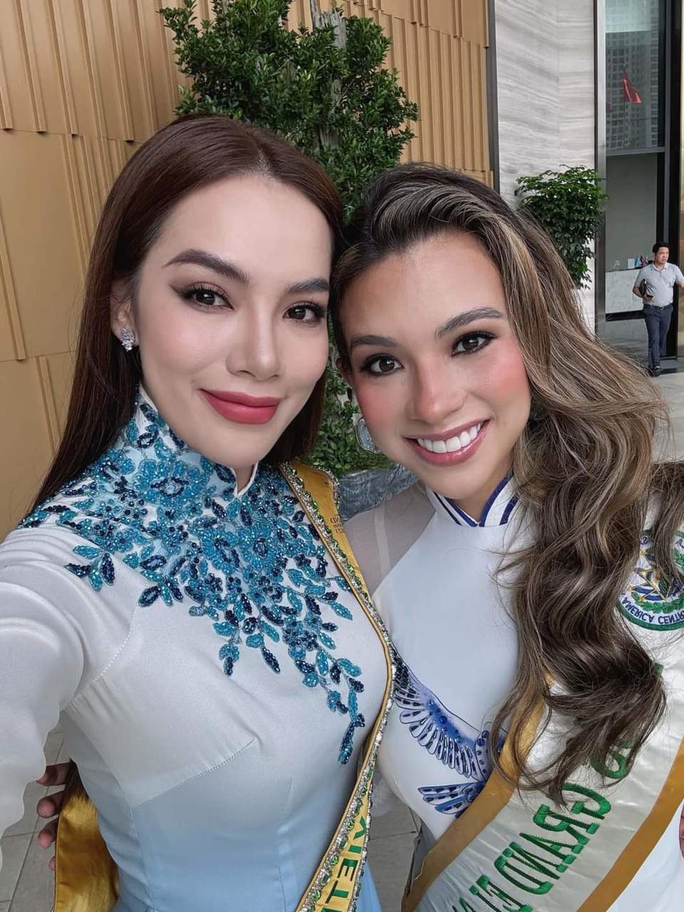 Miss Grand International Hoa hậu Hòa bình Quốc tế 2023 diện áo dài thăm Hà Nội - Ảnh 16