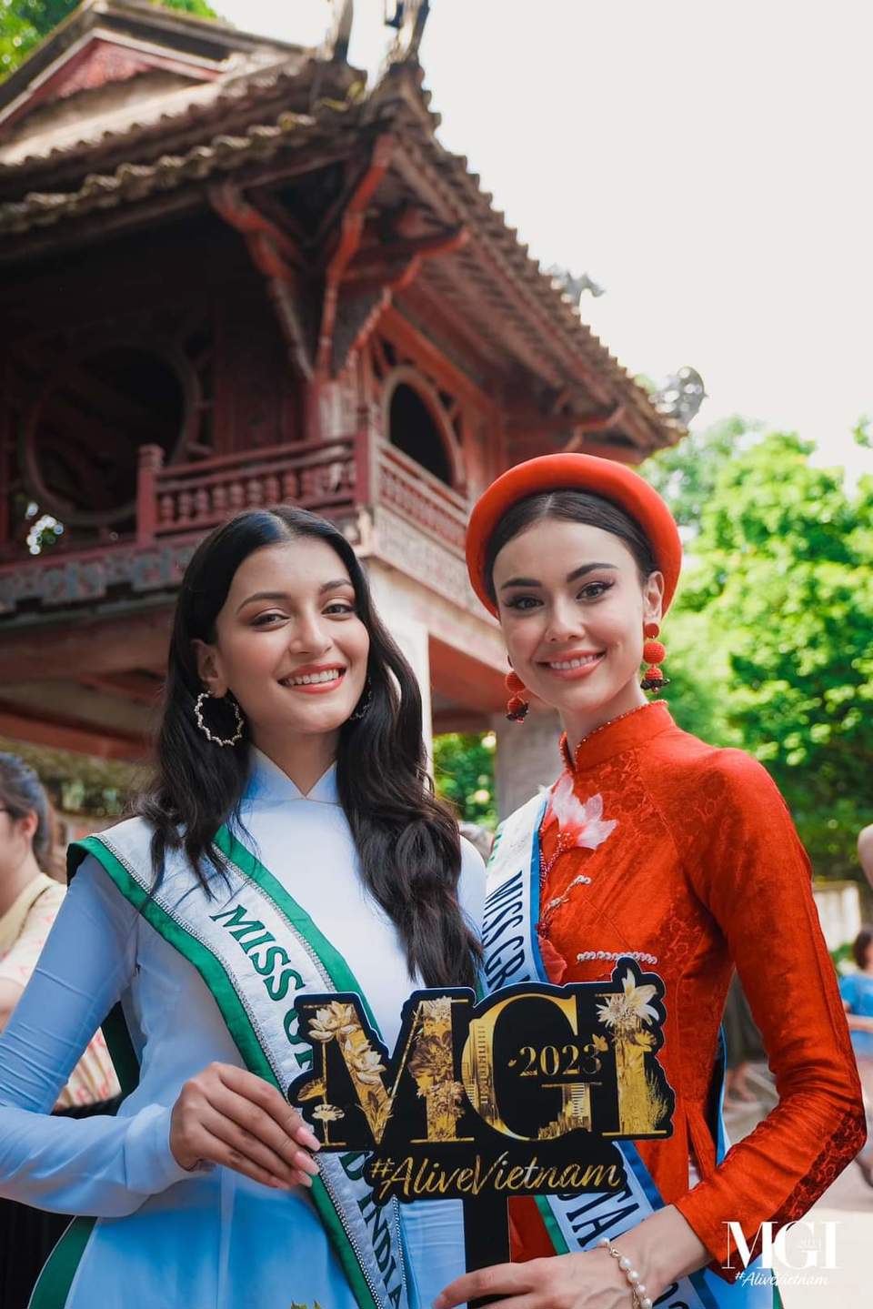 Miss Grand International 2023 duyên dáng bên triển lãm ảnh "Hà Nội trong tôi" - Ảnh 5