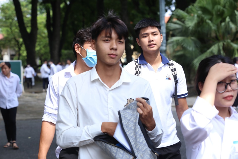 Thí sinh tham dự Kỳ thi tốt nghiệp THPT 2023 tại Hà Nội