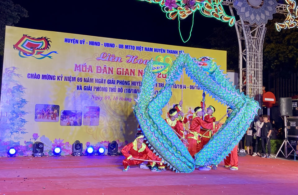 Đặc sắc các điệu múa dân gian huyện Thanh Trì  - Ảnh 7