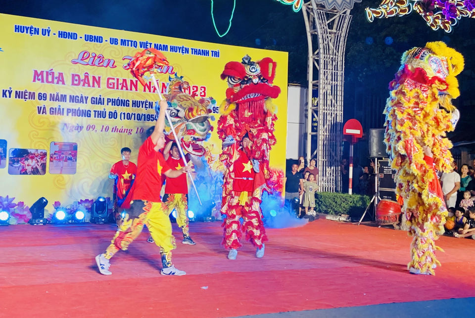 Đặc sắc các điệu múa dân gian huyện Thanh Trì  - Ảnh 1