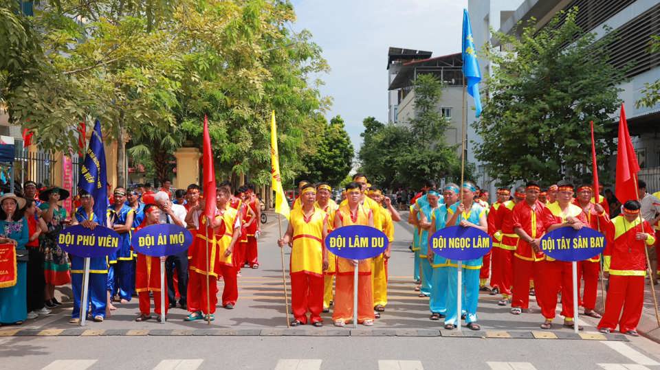 Khai mạc lễ hội “20 năm bảo tồn và phát triển” phường Bồ Đề  - Ảnh 1