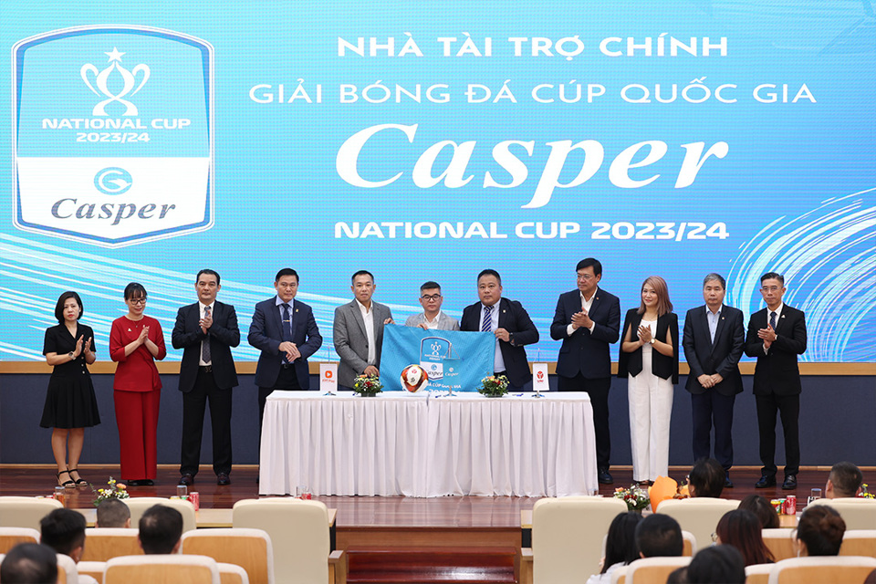 C&uacute;p Quốc gia 2023-2024 c&oacute; nh&agrave; t&agrave;i trợ mới.