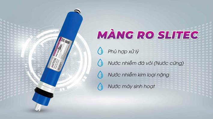 M&agrave;ng lọc RO Slitec đạt chuẩn quốc tế đem lại nguồn nước tinh khiết nhất