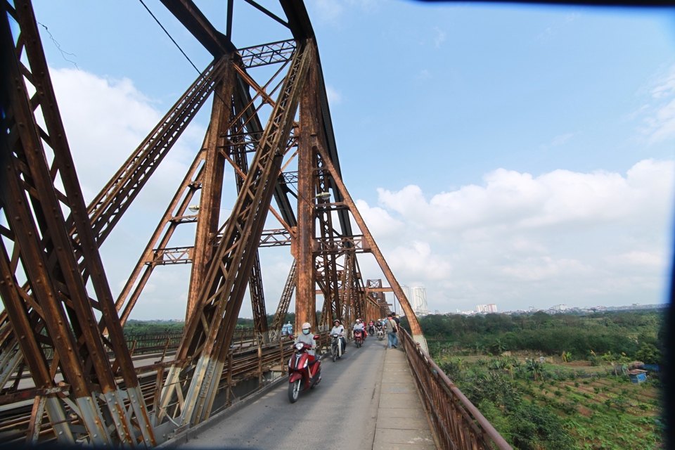Cầu Long Biên. Ảnh: Công Hùng